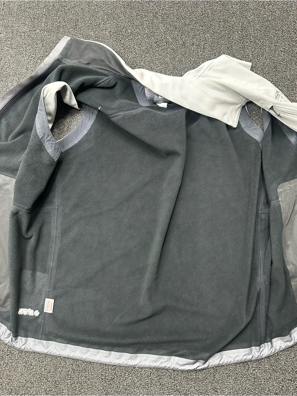 Sitka Jetstream Gore-Tex Infinium Vest Men 2XL Grey Full Zip Hunting Outdoors